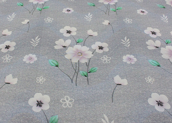 Связанное искривлением напечатанное 100% полиэстер ткани Pillowcase тюфяка штейновое