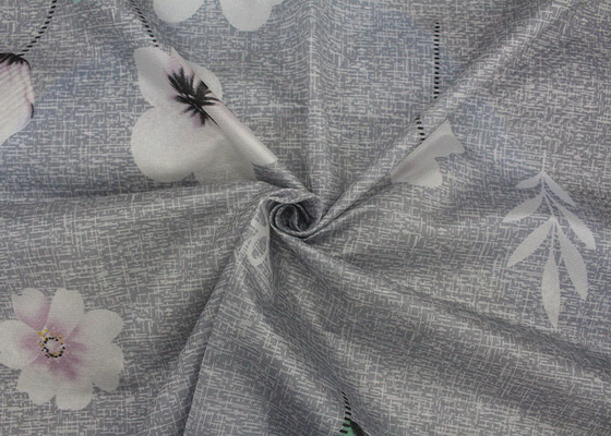 Связанное искривлением напечатанное 100% полиэстер ткани Pillowcase тюфяка штейновое