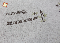 Связанная ткань Бамбуковая ткань полиэстера Стеганая ткань полиэстера тюфяка жаккарда