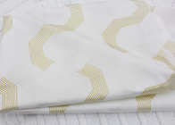 Напечатанный связанный искривлением пигмент ткани домочадца ткани тюфяка напечатал ткань простыни