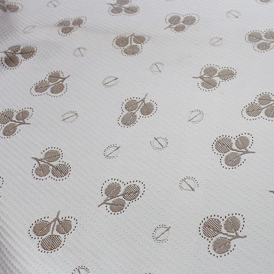 Breathable сплетенная полиэстером ткань жаккарда 160gsm вязать для крышки тюфяка