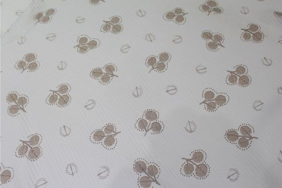 Breathable сплетенная полиэстером ткань жаккарда 160gsm вязать для крышки тюфяка