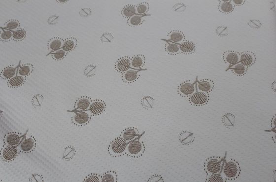Breathable сплетенная полиэстером ткань жаккарда 160gsm вязать для крышки тюфяка