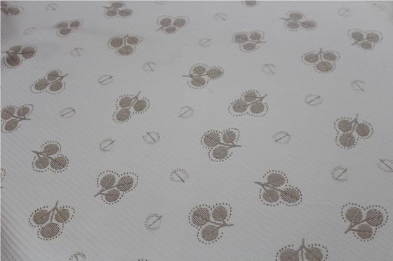 Breathable сплетенная полиэстером ткань жаккарда 160gsm вязать для крышки тюфяка