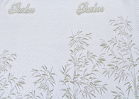 Двойной ткань тюфяка подушки латекса полиэстера ткани волокна жаккарда бамбуковой покрашенная пряжей